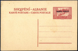 Cover 1925/26, Ganzsachen, Michel P21 - 24 + K8, Ungebraucht - Albanie