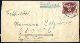 Cover 1945, Brief Vom "6.3.1945 Von Karlsruhe An Den Feldwebel Herrmann Betzwieser In Wien, Frankiert Mit Feldpostmarke  - Feldpost 2e Guerre Mondiale