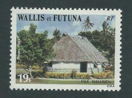 Wallis Et Futuna N° 302 + 305  XX  Habitat Et Année Mondiale Des Communications Les 2 Valeurs Sans  Charnière, TB - Autres & Non Classés