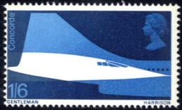 ** 1969, First Flight Of The Concorde,1S.6d. With The Silver-grey Omitted, MNH; Included Is Also The Normal Stamp (SG 78 - Autres & Non Classés