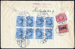 Cover 1924, Inflationsperiode 16.4.-30.4.1924, Reko-Expressbrief Vom 30.4.1924 (Letzttag Der Hochinflation) Von Luck Nac - Autres & Non Classés