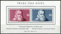 ** 1948, IMABA, Block, Postfrisch, Mi. Bl 13 / 90,- - Autres & Non Classés