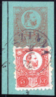 Piece "Szinna", Briefstück Einer 5 Kr. Ganzsache Mit 5 Kr. Franz Josef Zufrankiert, Gudlin E 3.12 - 350P - Autres & Non Classés