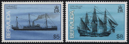 ** 1986, Set Of 17, Mi. 471-478 YI - Bermudes