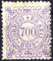 * 1884/88, Freimarken, 700 R Violett, Gez. 12½-14 Ungebraucht, Mi. 65 - Autres & Non Classés