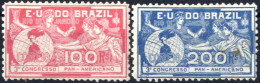 * 1906, Panamerikanischer Kongress, Komplette Serie 2 Werte, Ungebraucht, 200 R Mit Zwei Rostpunkten Im Gummi, Mi. 161-1 - Autres & Non Classés