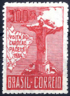 * 1934, Pacelli In Rio, 300 R Lebhaftkarmin, Ungebraucht, Mi. 413 B - Autres & Non Classés