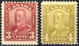 ** 1928, King George V 2-5 Cent., Mi. 129-32 SG 276-79 - Autres & Non Classés