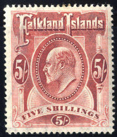 * 1904, 8 Val., Mi. 17-24 SG 43-50 - Falklandinseln