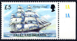 ** 1989-90, 16 Val., Mi. 488-502 I + 517 / 110,- - Falklandinseln