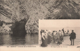 FRANCE - Morgat - Vue Sur L'entrée De La Grande Grotte -  Carte Postale Ancienne - Morgat