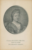 77 AULNOY - Comtesse D'Aulnoy - 1650 1703 - Femme De Lettre - Née à Barneville ( Calvados ) - Andere & Zonder Classificatie