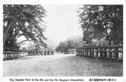 CPA JAPON / THE OUTSIDE VIEW OF THE 6th AND THE 7th SHOGUN'S MAUSOLEUM - Other & Unclassified