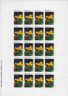 Luxembourg - Luxemburg - Feuille Complète  -  70 JOER GEENZEFEST  -  20 Timbres à 0,70€   MNH** - Feuilles Complètes