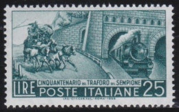 Italy   .  Y&T   .    724      .    **         .   MNH - 1946-60: Ungebraucht