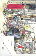 Illustrateur Kauffmann Paul, L'arrivée De Saint Nicolas Et De Hans Trapp, Edition Gyss 1983 - Kauffmann, Paul