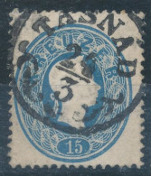 1861. Typography With Embossed Printing 15kr, TASNAD - ...-1867 Prephilately