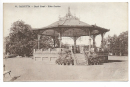 CPA  INDE  CALCUTTA  Band Stand  Eden Garden N°11 - India