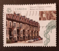 Canada 1998  USED Sc 1755e    45c  Housing In Canada, Multiple Unit - Used Stamps