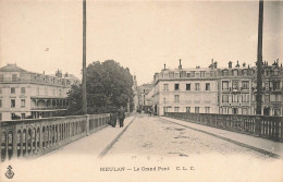 FRANCE - Meulan - Le Grand Pont - Carte Postale Ancienne - Meulan