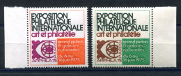 RC 26882 FRANCE COTE 4€ - 2x VIGNETTES ARPHILA 75 EXPOSITION PHILATELIQUE INTERNATIONALE - Expositions Philatéliques