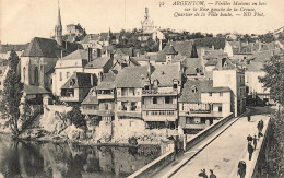 FRANCE - Argenton - Vielles Maisons En Bois Sur La Rive Gauche De La Creuse - Quartier De La - Carte Postale Ancienne - Other & Unclassified