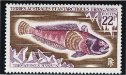 TAAF 1972 Poissons Fishes Yv. 43-45 Neufs MNH - Cartoline Maximum