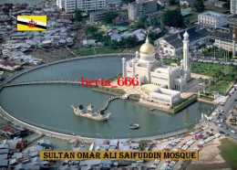 Brunei Sultan Omar Ali Saifuddin Mosque New Postcard - Brunei