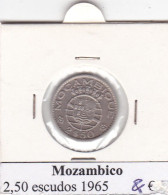 MOZAMBICO 2,50 ESCUDOS  ANNO 1965 COME DA FOTO - Mozambico