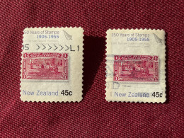 NZ Mi 2015 Yv 2152a Misprint / Error / Perforation Strongly Shifted - Variétés Et Curiosités