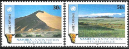 UNITED NATIONS # NEW YORK FROM 1991 STAMPWORLD 612-13** - Nuovi