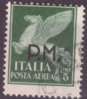 Italia Regno Posta Militare 1943 UnN°12 Lire 5 (o) Vedere Scansione - Oblitérés