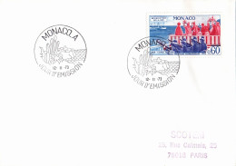 N°671 V -cachet Monaco A -jour D'émission- - Poststempel