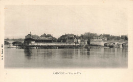 FRANCE - Amboise - Vue De L'Ile - Dos Non Divisé - Carte Postale Ancienne - Amboise