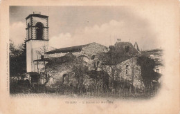 FRANCE - Thiers - L'Eglise Du Moutier - Dos Non Divisé - Carte Postale Ancienne - Thiers