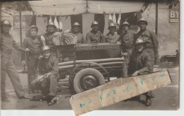 ( 84 ) JONCQUIERES - Les Pompiers Qui Posent  ( Photo Souple 10,5 Cm X 7 Cm  ) - Places