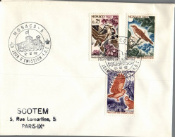 N°700 V -cachet Monaco A -oiseaux- - Mechanical Postmarks (Advertisement)