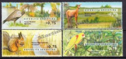 Argentina 1996 Yvert 1940- 43, Parks And Natural Reserves Of Argentina - MNH - Ongebruikt