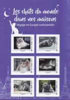 France Feuillet Collector - Chats Du Monde - Neuf ** Sans Charnière - TB - Collectors