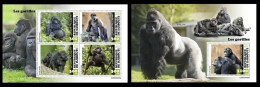 Djibouti  2023 Gorillas. (423) OFFICIAL ISSUE - Gorillas