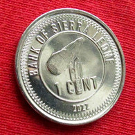 Sierra Leone 1 Cent 2022 UNC ºº - Sierra Leone