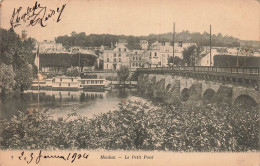 FRANCE - Meulan - Le Petit Pont - Carte Postale Ancienne - Meulan