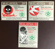 Malaysia 1986 Anti Drugs Association MNH - Malaysia (1964-...)