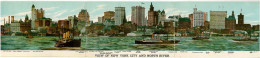 US 11 - 7363 NEW YORK CITY, USA - 3 Old Postcards - Unused - Multi-vues, Vues Panoramiques