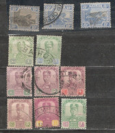 FEDERATED MALAY STATES......lot Of 11 Used...mainly Jahore - Federated Malay States