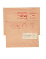 13 MARSEILLE 2 EMA Rouges 27/4/1967 & 3/6/1969 Centre De Transusion Sanguine - Donneurs De Sang  (1440) - Primeros Auxilios
