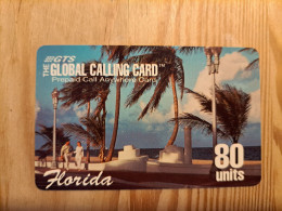 Prepaid Phonecard USA, GTS - Florida - GTS