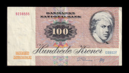 Dinamarca Denmark 100 Kroner 1990 Pick 51t Mbc Vf - Dinamarca