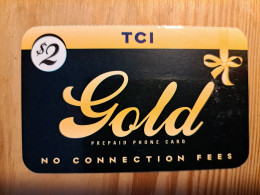 Prepaid Phonecard USA, TCI - Gold - Autres & Non Classés