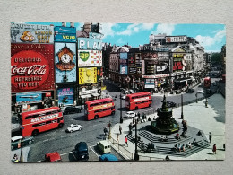 KOV 540-14 - LONDON, England, Bus, Autobus, Coca Cola - Piccadilly Circus